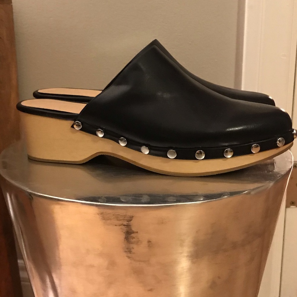 Zara Studded Clogs